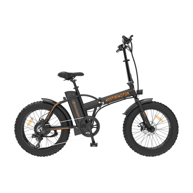 AOSTIRMOTOR Fat Tire Folding Electric Bike A20