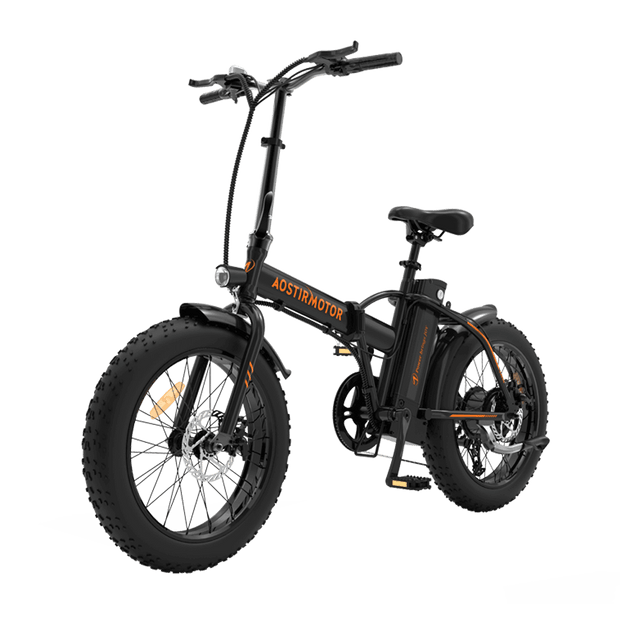 AOSTIRMOTOR Fat Tire Folding Electric Bike A20